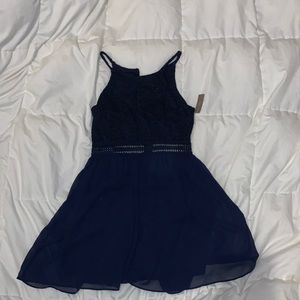 brand new navy blue dress